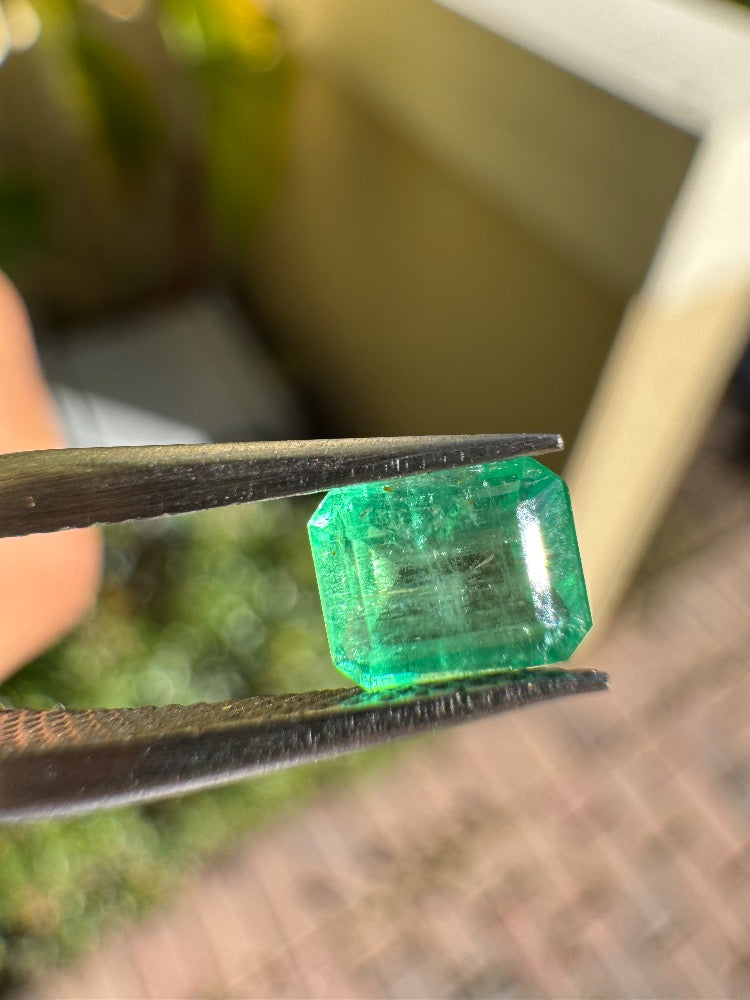 .51 carat Cosquez mine Colombian emerald