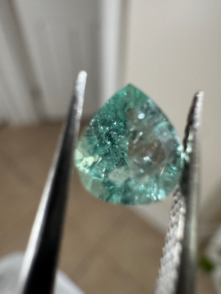 .73 carat Chivor mine Colombian Emerald