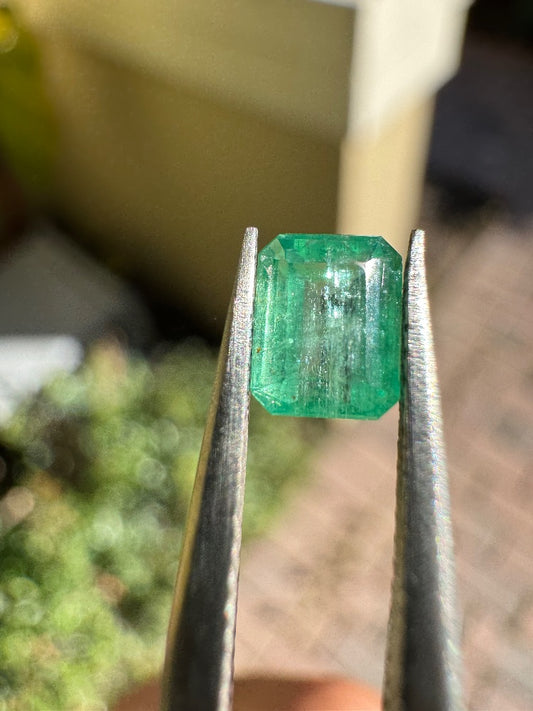.51 carat Cosquez mine Colombian emerald