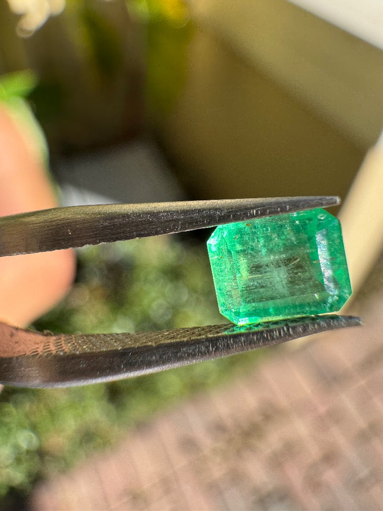 .51 carat Cosquez mine Colombian emerald